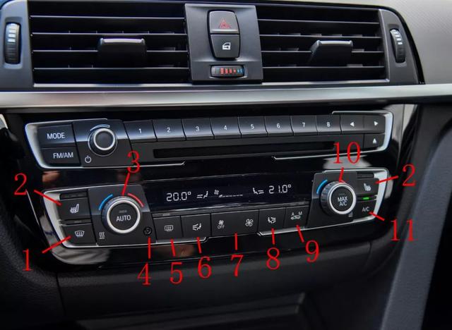 宝马功能按键图解（来了来了宝马车内按钮实用大全）(27)