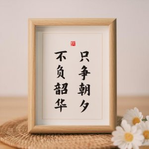 ​只争朝夕不负韶华什么意思（有什么含义）