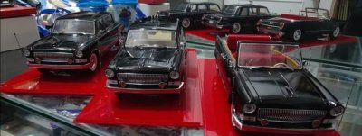 ​红旗70周年纪念车模（第一次见这么多绝版红旗车模）