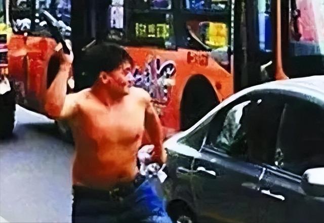 四大金刚砸车(手持U型锁猛砸日系车并重伤车主的青年蔡洋)(10)