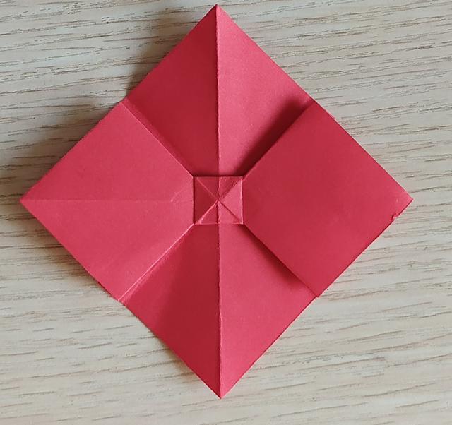 蝴蝶结100种折纸（折纸实例十漂亮的蝴蝶结）(9)