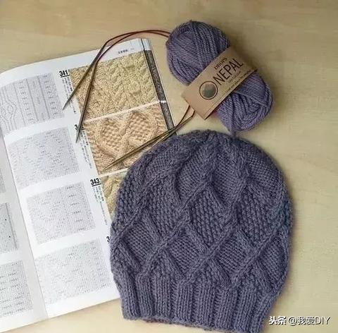 简单漂亮毛线帽子棒针编织(20款棒针编织帽子)(29)