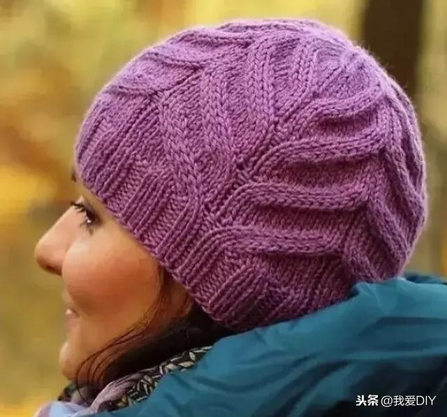 简单漂亮毛线帽子棒针编织(20款棒针编织帽子)(4)