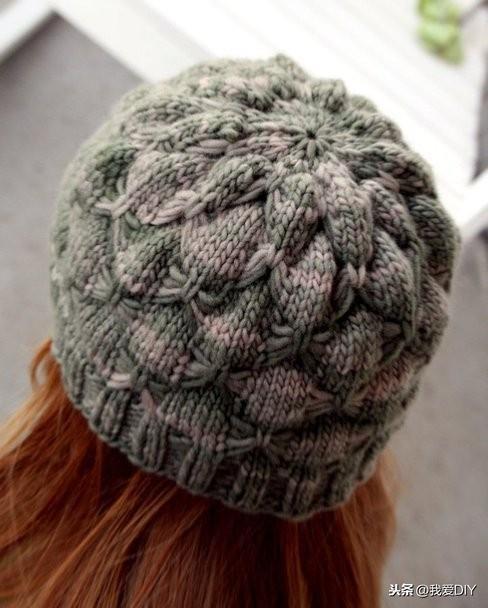 简单漂亮毛线帽子棒针编织(20款棒针编织帽子)(3)