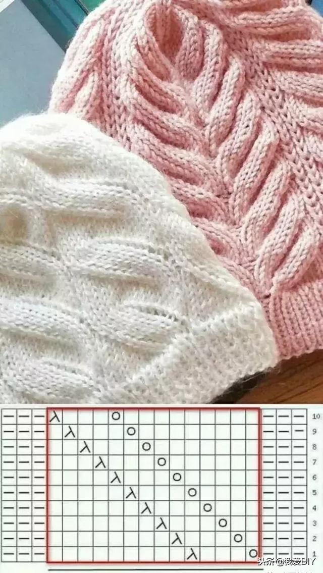 简单漂亮毛线帽子棒针编织(20款棒针编织帽子)(32)