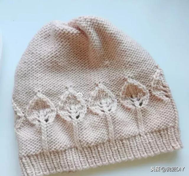 简单漂亮毛线帽子棒针编织(20款棒针编织帽子)(27)