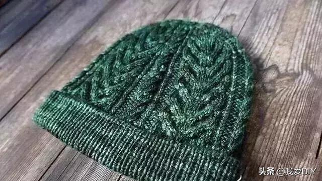 简单漂亮毛线帽子棒针编织(20款棒针编织帽子)(11)