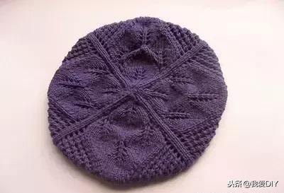 简单漂亮毛线帽子棒针编织(20款棒针编织帽子)(14)