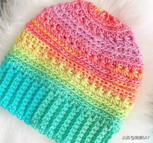 简单漂亮毛线帽子棒针编织(20款棒针编织帽子)(6)