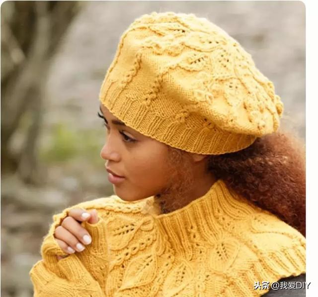 简单漂亮毛线帽子棒针编织(20款棒针编织帽子)(9)