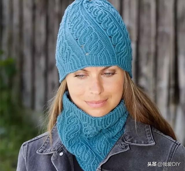 简单漂亮毛线帽子棒针编织(20款棒针编织帽子)(8)
