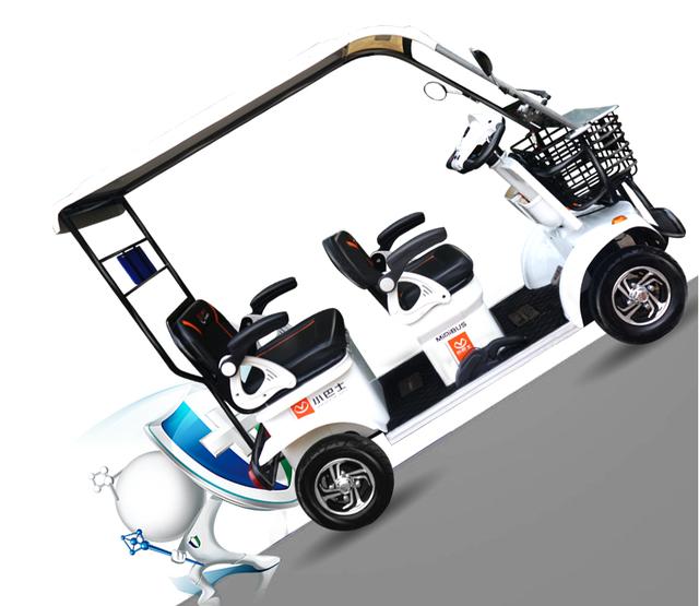 目前最时尚的老年四轮代步车(这3款四轮老年代步车)(2)