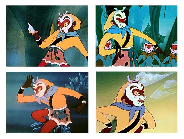 关于孙悟空的老动画(1978年看大闹天宫孙悟空以动画形象风靡全国)(2)