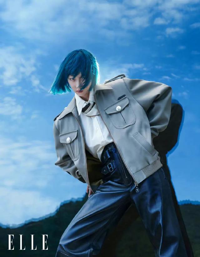 黄黑皮短发挑染发色推荐（她们的同款挑染马上安排）(8)