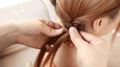 多款韩式气质扎发大全(今夏最火6款扎发)(35)