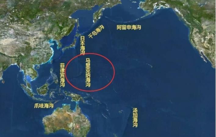 世界上最深的海沟马绍尔海沟马里亚纳海沟日本海沟