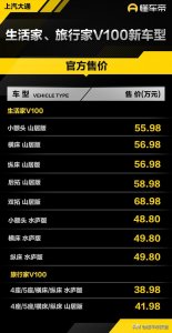 ​新车价格表（新车售38.98万元起）