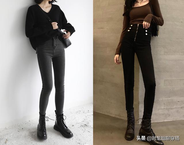 这才是马丁靴的正确穿搭（马丁靴怎么穿才好看）(20)