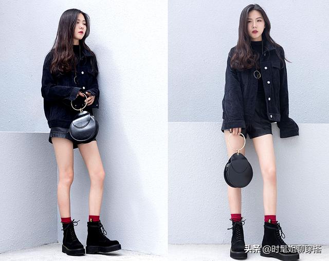这才是马丁靴的正确穿搭（马丁靴怎么穿才好看）(6)