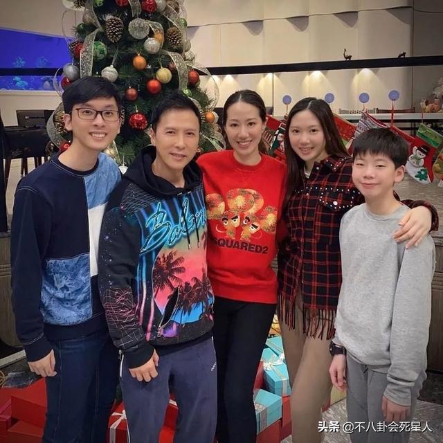 甄子丹和大儿子关系怎么样（甄子丹13岁小儿子身高近1米8）(17)