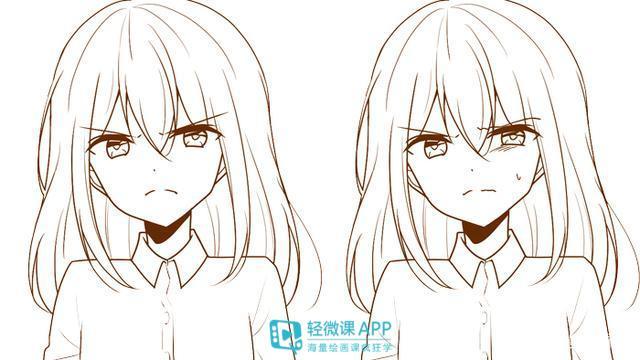 手把手教你画动漫人物的步骤图(漫画人物表情怎么画)(9)