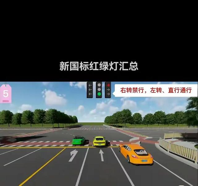 如何看懂新国标红绿灯（官方发布的新版国标红绿灯解读）(6)