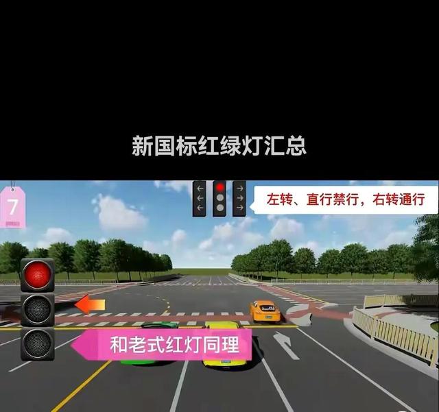 如何看懂新国标红绿灯（官方发布的新版国标红绿灯解读）(4)