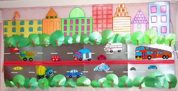 环创幼儿园主题墙图文并茂（环创幼儿园环创）(28)