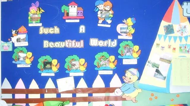 环创幼儿园主题墙图文并茂（环创幼儿园环创）(6)