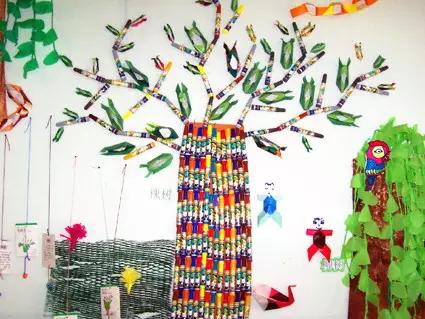 环创幼儿园主题墙图文并茂（环创幼儿园环创）(19)