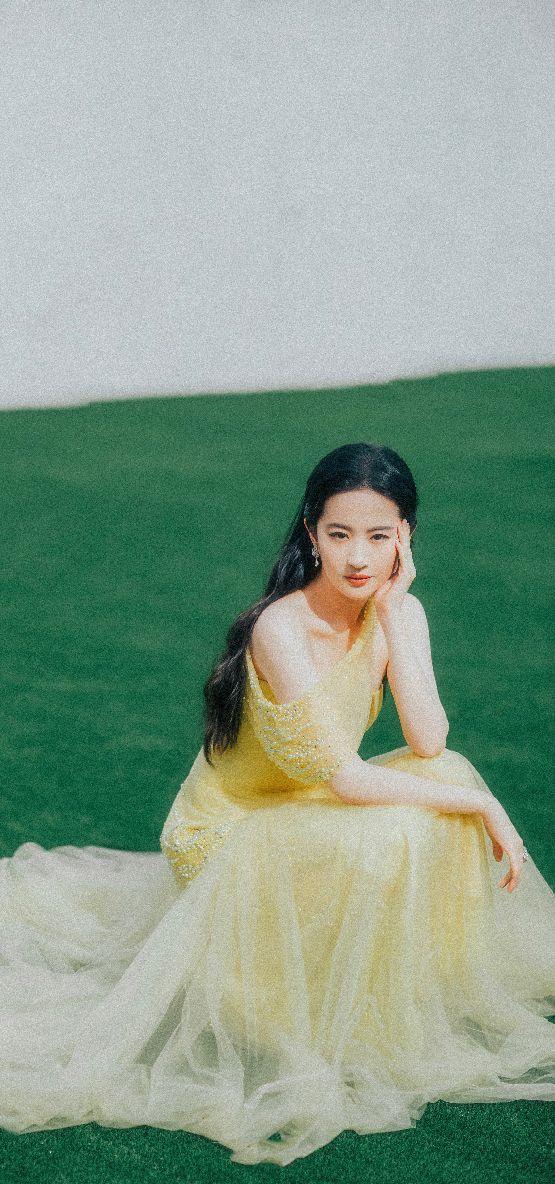 刘亦菲精美超清壁纸图鉴（棠梨叶落胭脂色）(4)