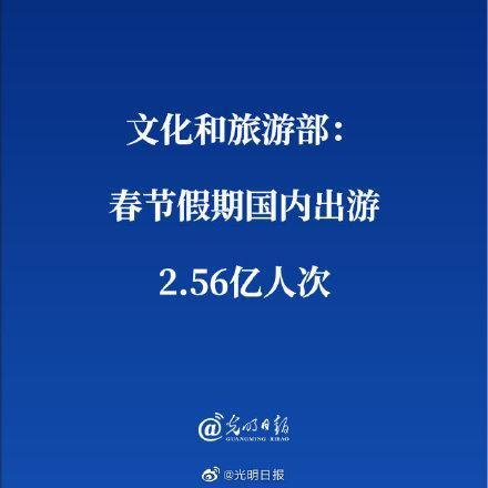 春节假期国内游达2.56亿人次(假期过半客流持续高位运行动车周边游备受青睐)