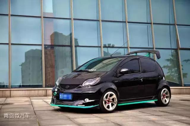 比亚迪f0改装最佳效果(岛城改装车实拍)(4)