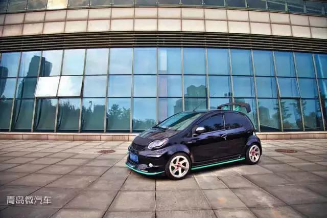 比亚迪f0改装最佳效果(岛城改装车实拍)(8)