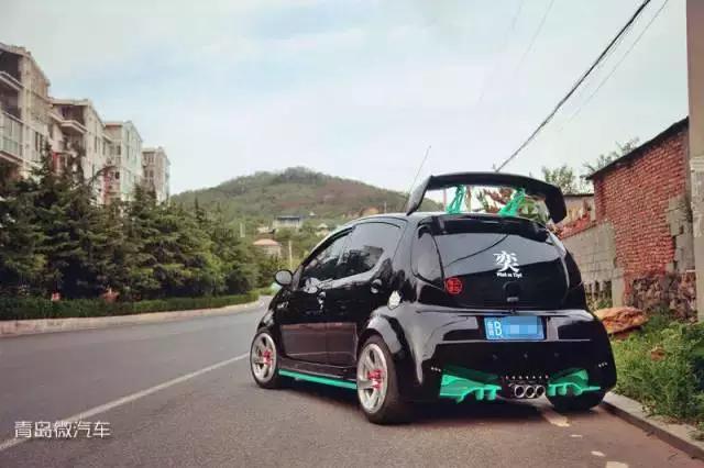 比亚迪f0改装最佳效果(岛城改装车实拍)(3)