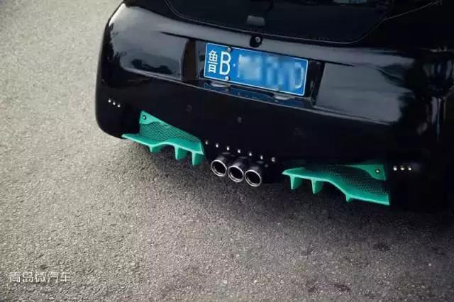 比亚迪f0改装最佳效果(岛城改装车实拍)(1)
