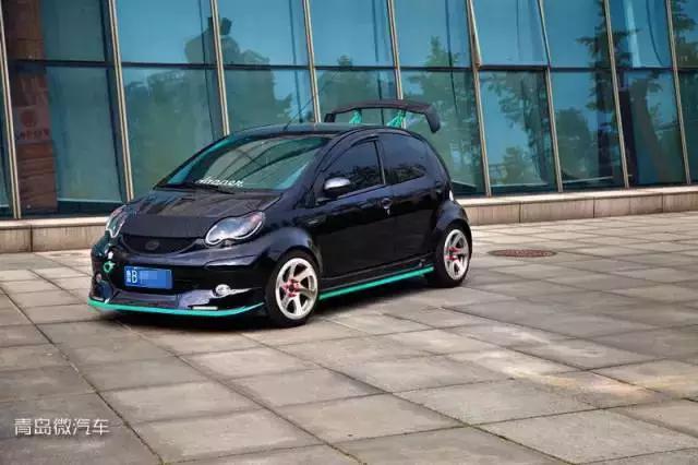 比亚迪f0改装最佳效果(岛城改装车实拍)(5)