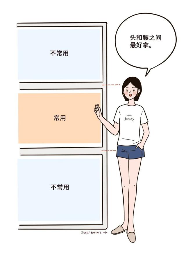 整理衣柜的100种方法，我试着这样整理(5)