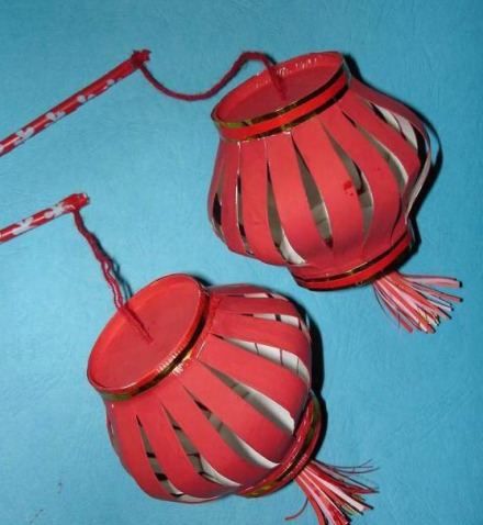 灯笼的制作方法,纸杯灯笼的制作方法步骤图25