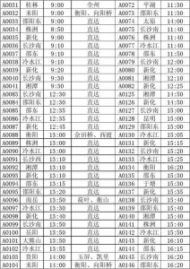 ​娄底南站车次安排（娄底火车站将于12月10日零时起实施新旅客列车时刻表）