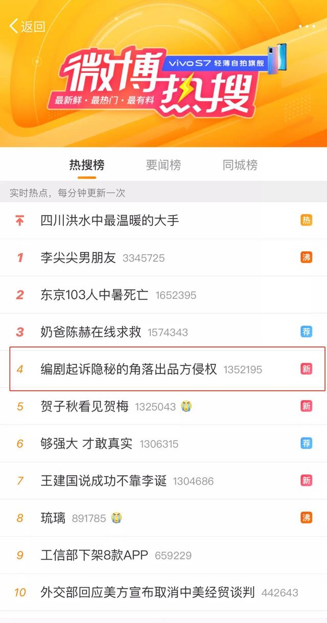 隐秘的角落主创否认（编剧起诉隐秘的角落侵权遭主创否认）(2)
