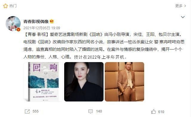 宋佳主演的电视剧(宋佳和雷佳音主演人世间异常火爆)