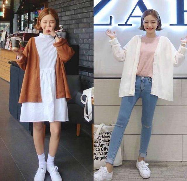 毛衣开衫甜美穿搭(初秋气质单品毛衣开衫)(9)