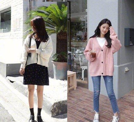 毛衣开衫甜美穿搭(初秋气质单品毛衣开衫)(3)