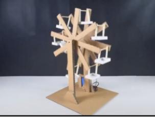 手工制作大风车简单又漂亮(大风车这样制作拼拼凑凑就出来了)(5)