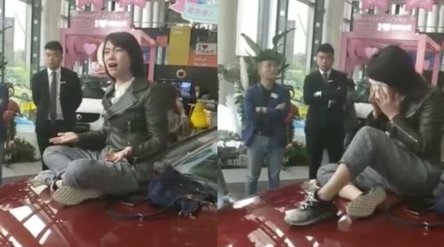 奔驰女车主被控诉(奔驰女车主与媒体人互怼3天)(1)