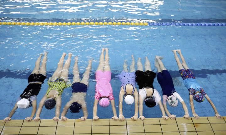 怎么学也学不会游泳呢