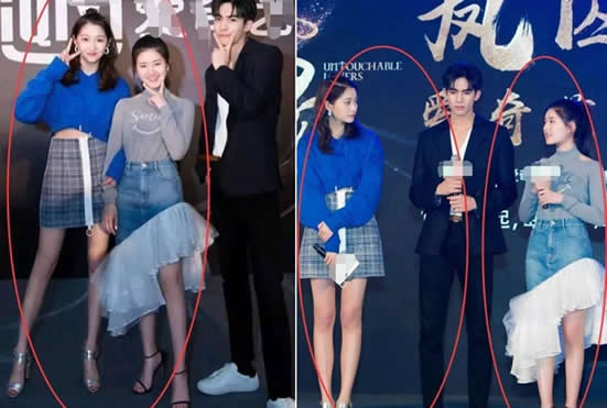 赵露思个人资料体重 赵露思关晓彤身高对比照