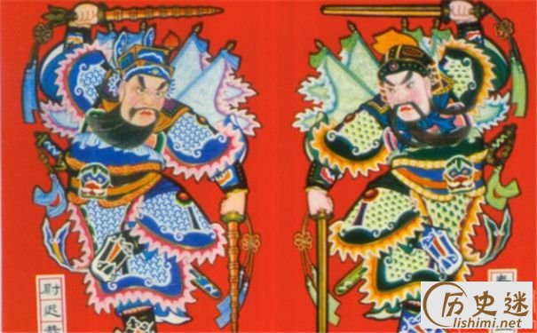 门神像