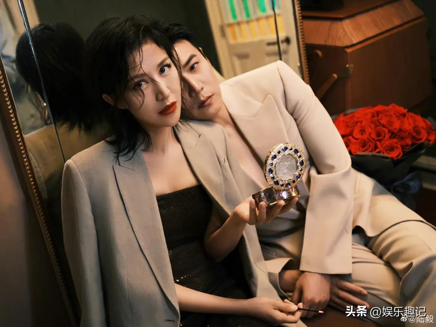 众星情人节情侣海报大全,胡先煦张子枫最意外,杨紫范丞丞最甜!